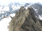 escalade de l'arête Sigismondi à la cima Argentera