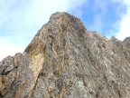 escalade de l'arête Sigismondi à la cima Argentera