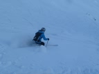 Descente du col des Chasseurs 