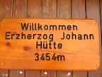 Erzherzoghütte 3454 m