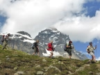 Hoehenweg der Riesen: zwischen Cervino und Monte-Rosa