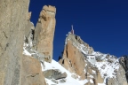 Arête des Cosmiques - Aiguille du Midi 3842 m - Chamonix Mont-Blanc