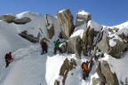Arête des Cosmiques - Aiguille du Midi 3842 m - Chamonix Mont-Blanc
