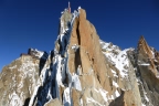 Arête des Cosmiques - Aiguille du Midi 3842 m - Chamonix Mont-Blanc
