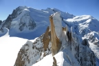 Arête des Cosmiques - Aiguille du Midi 3842 m - Chamonix Mont-Blanc