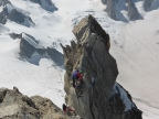 Ascension de la Dent du Géant avec les guides Alta-Via