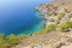 Crète : sentier E4 de Agia Roumeli à Sougia