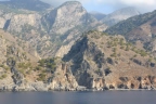 Crète : en ferry de Palechora à Chora Sfakion Sfakia