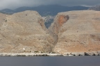 Crète : en ferry de Palechora à Chora Sfakion Sfakia