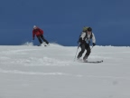 Dômes de Miage et glacier d'Armancette à skis avril 2014