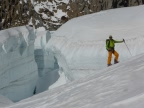 Dômes de Miage et glacier d'Armancette à skis avril 2014