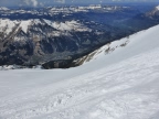 Dômes de Miage et glacier d'Armancette à skis avril 2014