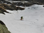 Dômes de Miage et glacier d'Armancette à skis avril 2014