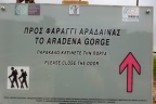 Crète : gorges d'Aradena - Anopoli - Loutro