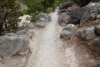 Crète : les gorges de Samaria entre Omalos et Agia Roumeli