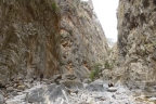 Crète : les gorges de Samaria entre Omalos et Agia Roumeli
