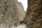 Crète : les gorges de Samaria entre Omalos et Agia Roumeli
