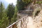 Crète : les gorges de Samaria entre Omalos et Agia Roumeli