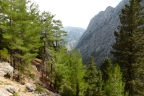 Crète : les gorges de Samaria entre Omalos et Agia Roumeli