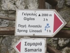 Lefka Ori - Les Montagnes Blanches culminant à 2453 m au Pachnès