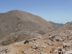 Crète : Pachnès 2453 m, sommet des Montagnes Blanches