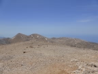 Crète : Pachnès 2453 m, sommet des Montagnes Blanches