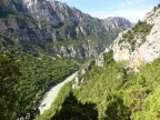 randonnée dans les gorges du Verdon et dans au pays du Verdon