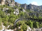 randonnée dans les gorges du Verdon et dans au pays du Verdon