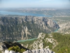 randonnée dans les gorges du Verdon et dans au pays du Verdon