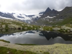 Ouille du Midi depuis le refuge des Evettes
