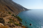 Crète : sentier E4 de Sfakia Chora Sfakion à Agia Roumeli
