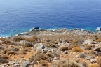 Crète : sentier E4 de Sfakia Chora Sfakion à Agia Roumeli