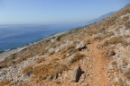 Crète : sentier E4 de Sfakia Chora Sfakion à Agia Roumeli