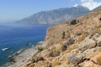 Crète : sentier E4 de Sfakia Chora Sfakion à Agia Roumeli