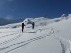 Ski de randonnée à la pointe de la Galise depuis le val de Rhêmes