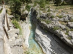 Crète : les gorges de Samaria entre Omalos et Agia Roumeli