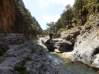 Crète : les gorges de Samaria entre Omalos et Agia Roumeli