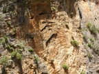 Crète : les gorges de Samaria entre Omalos et Agia Roumeli