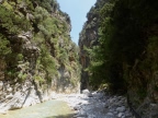 Crète : les gorges de Samaria entre Omalos et Agia Roumeli