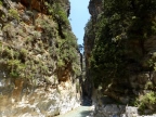Crète : les gorges de Samaria entre Omalos et Agia Roumeli