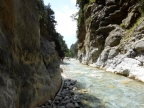 Crète : les gorges de Samaria entre Omalos et Agia Roumeli