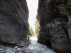 Crète : les gorges de Samaria entre Omalos et Agia Roumeli