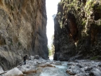 Crète : les gorges de Samaria entre Omalos et Agia Roumeli