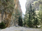 Crète : les gorges de Samaria entre Omalos et Agia Roumeli
