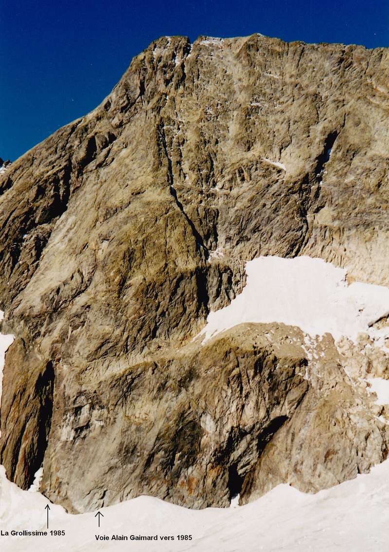 Le Mont Tondu en 1985, photo Pierre Pisano